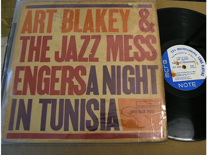 Art Blakey & The Jazz Messengers ‎–  A Night In Tunisia Blue Note 45 rpm Opening Bid lowered 25.00