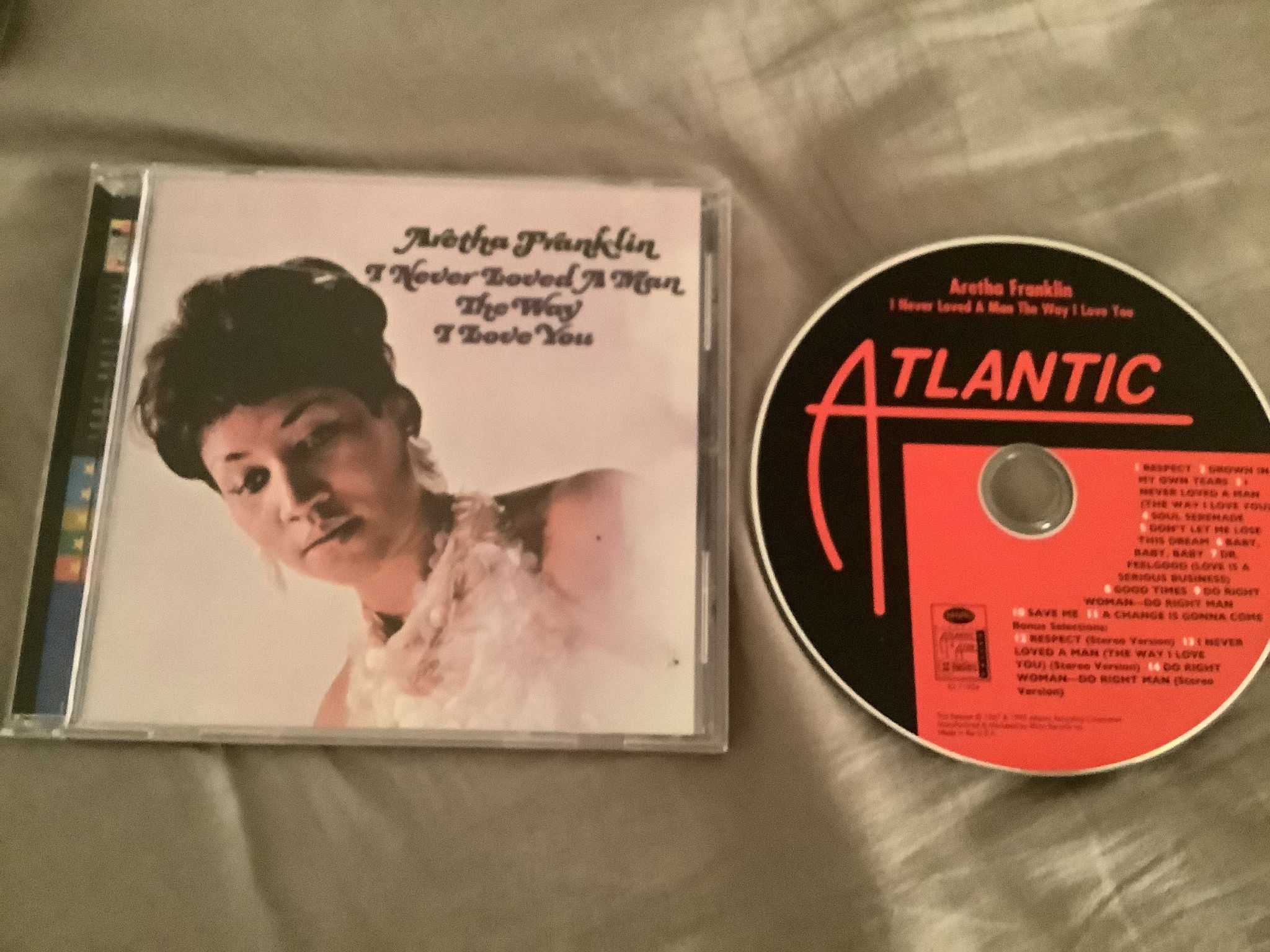 Aretha Franklin With Bonus Tracks  I’ve Never Loved A M...