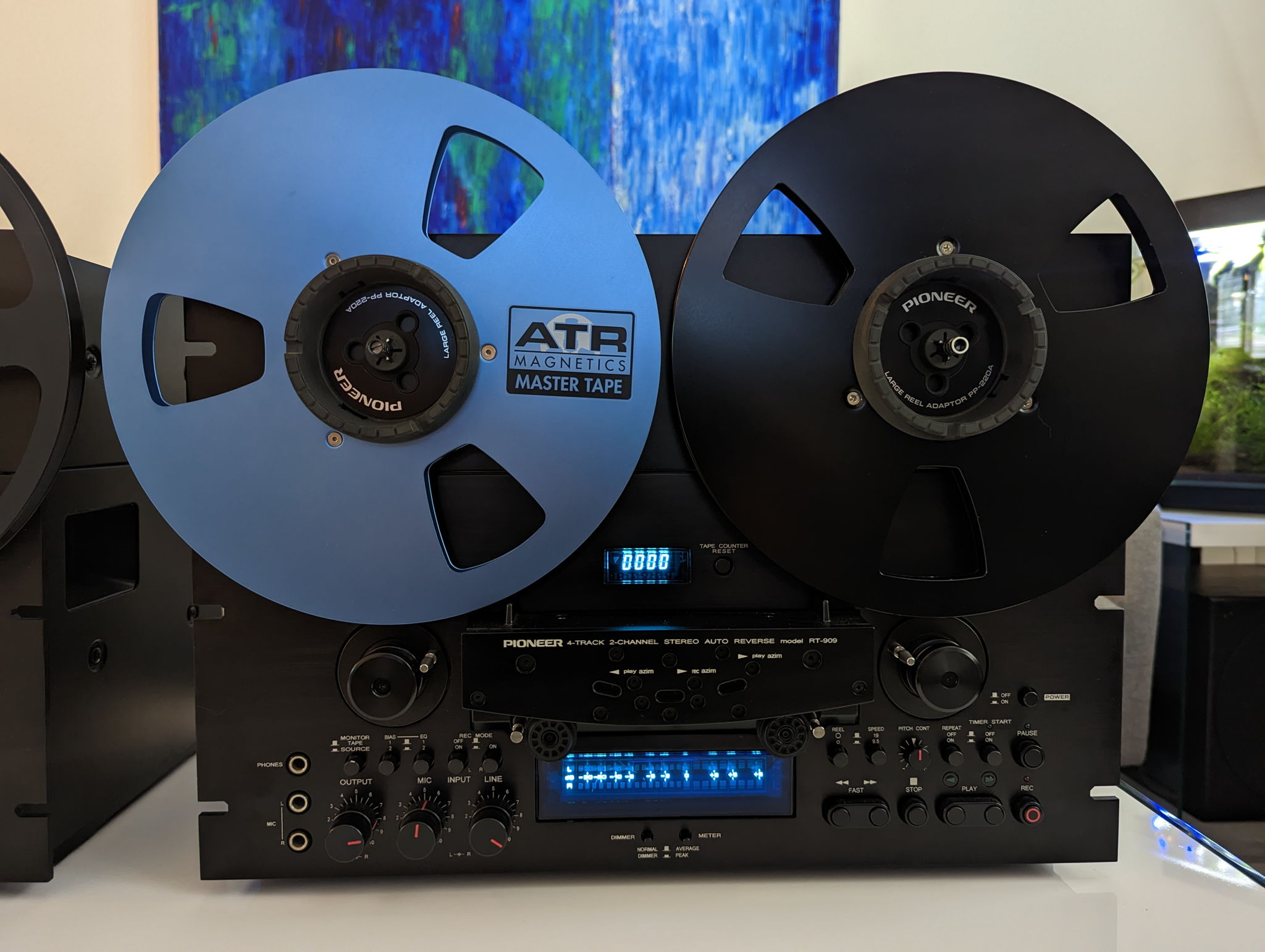 RARE All BLACK Pioneer RT-909 Reel to Reel For Sale