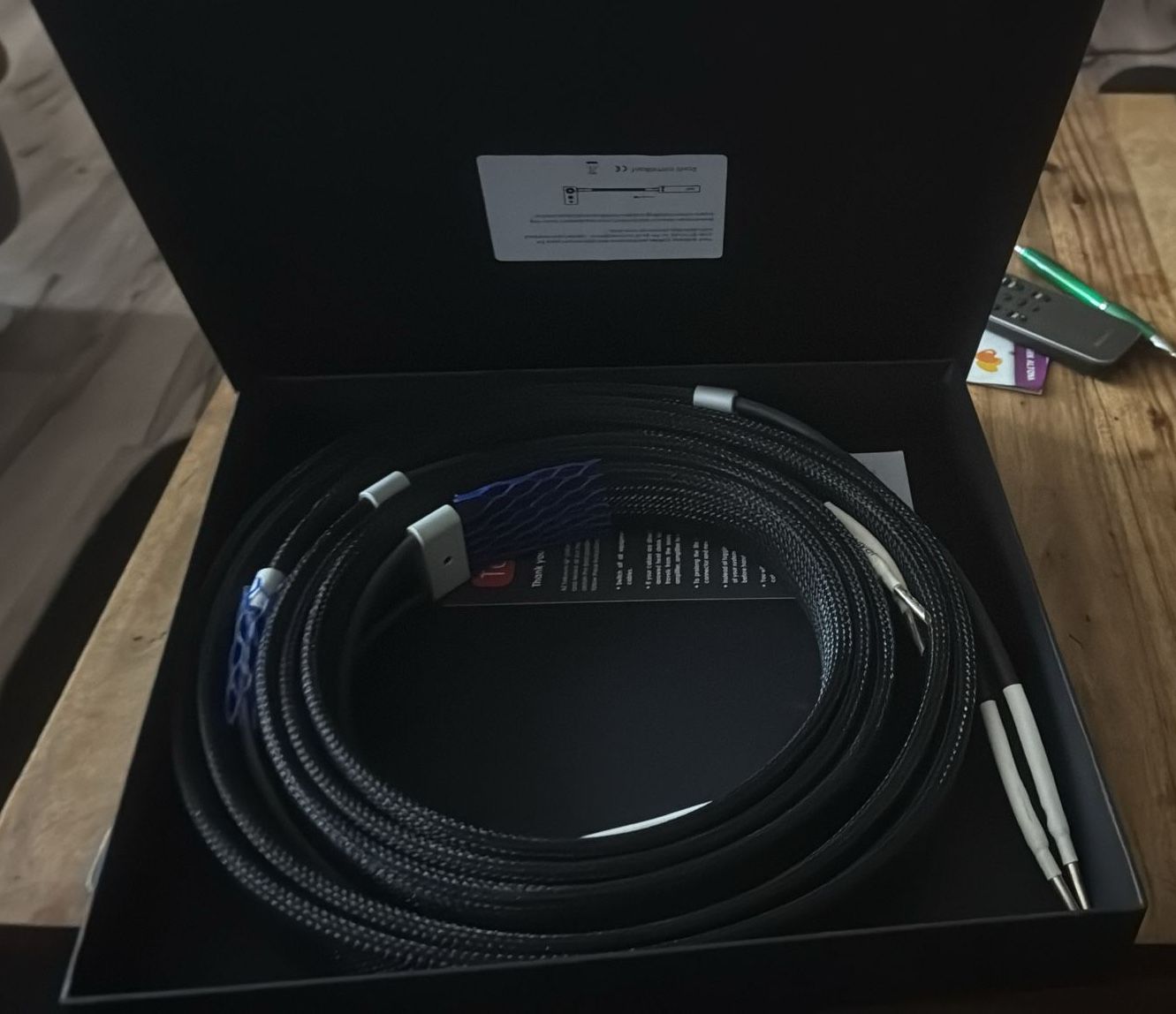 Tellurium Q Ultra Silver  speaker cable in 2,5m