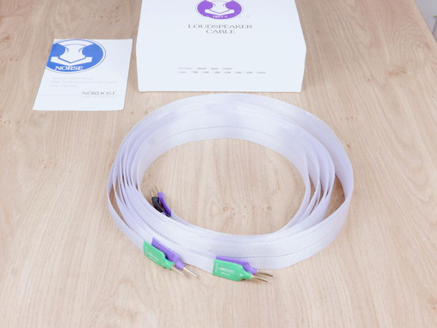 Nordost Norse Frey 2 highend audio speaker cables 2,5 m...