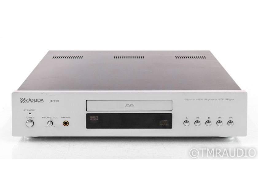 Jolida JD100 Tube CD Player; JD-100; Remote; Silver (32309)