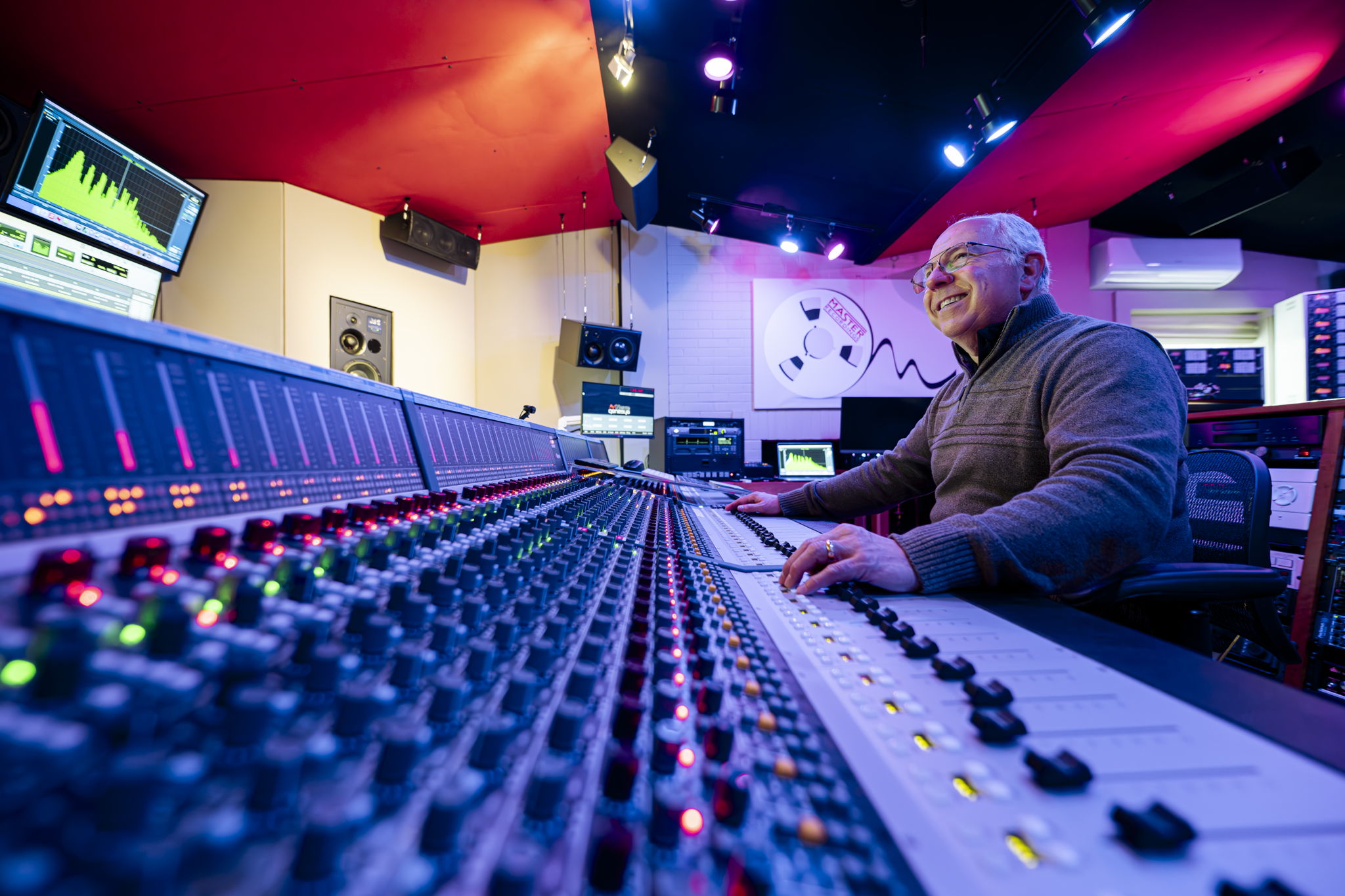 Master Recording Mix Room