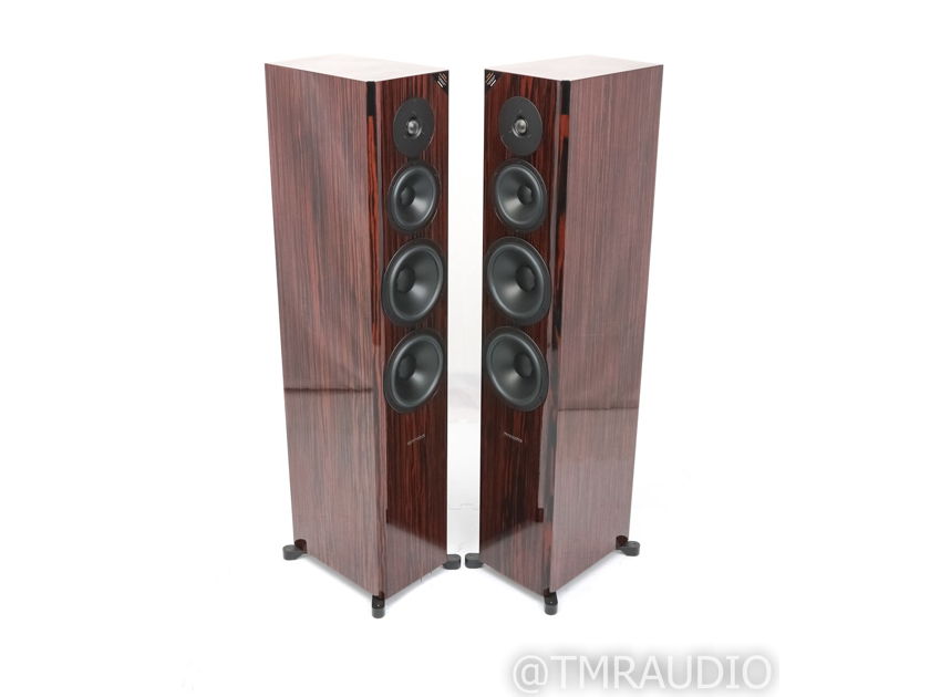 Dynaudio Focus 60 XD Powered Floorstanding Speakers; Rosewood Pair; Wireless (28056)