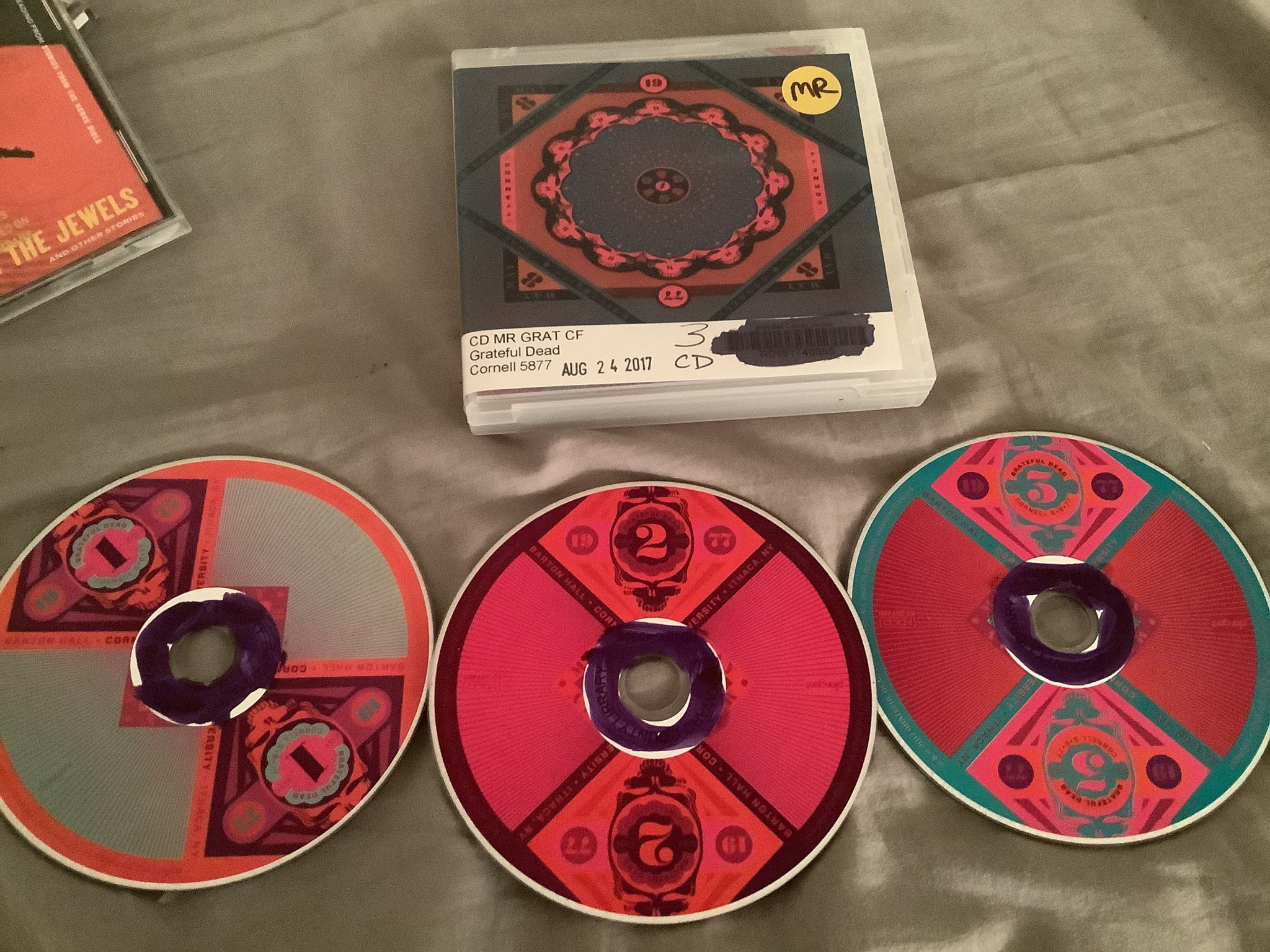 The Grateful Dead 3 CD Set Cornell 5/8/77