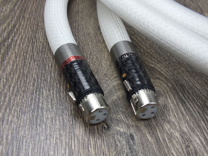 Stealth Audio Indra Rev.08 interconnects XLR 1,5 metre