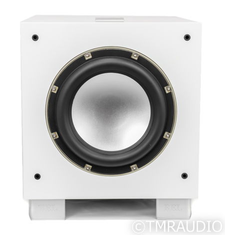 REL S/3 10" Powered Subwoofer; S-3; White (43496)
