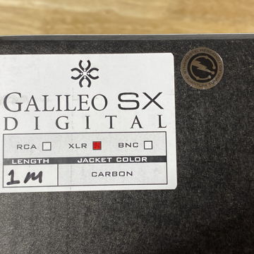 Synergistic Research Galileo SX Digital XLR (AES/EBU) C...