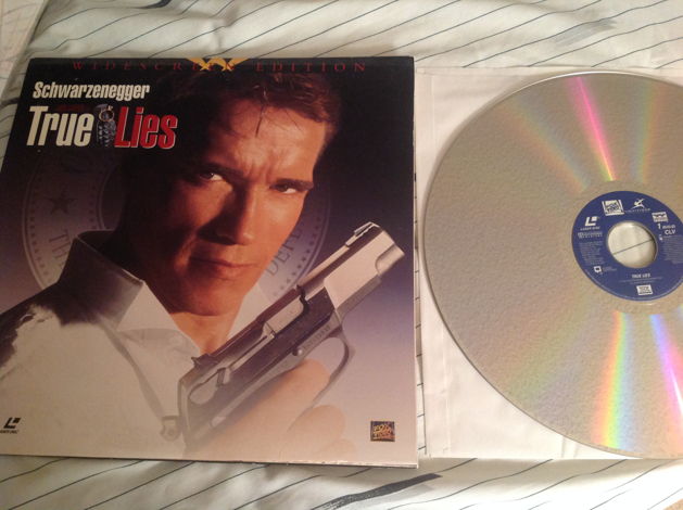 Arnold Schwarzenegger  True Lies THX Widescreen Laserdisc