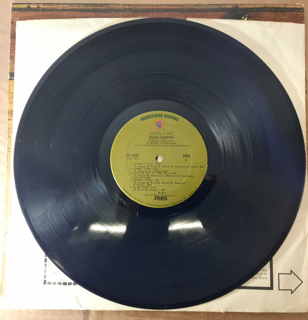 Alice Cooper - School's Out  1972 VG+ VINTAGE VINYL LP ... 4