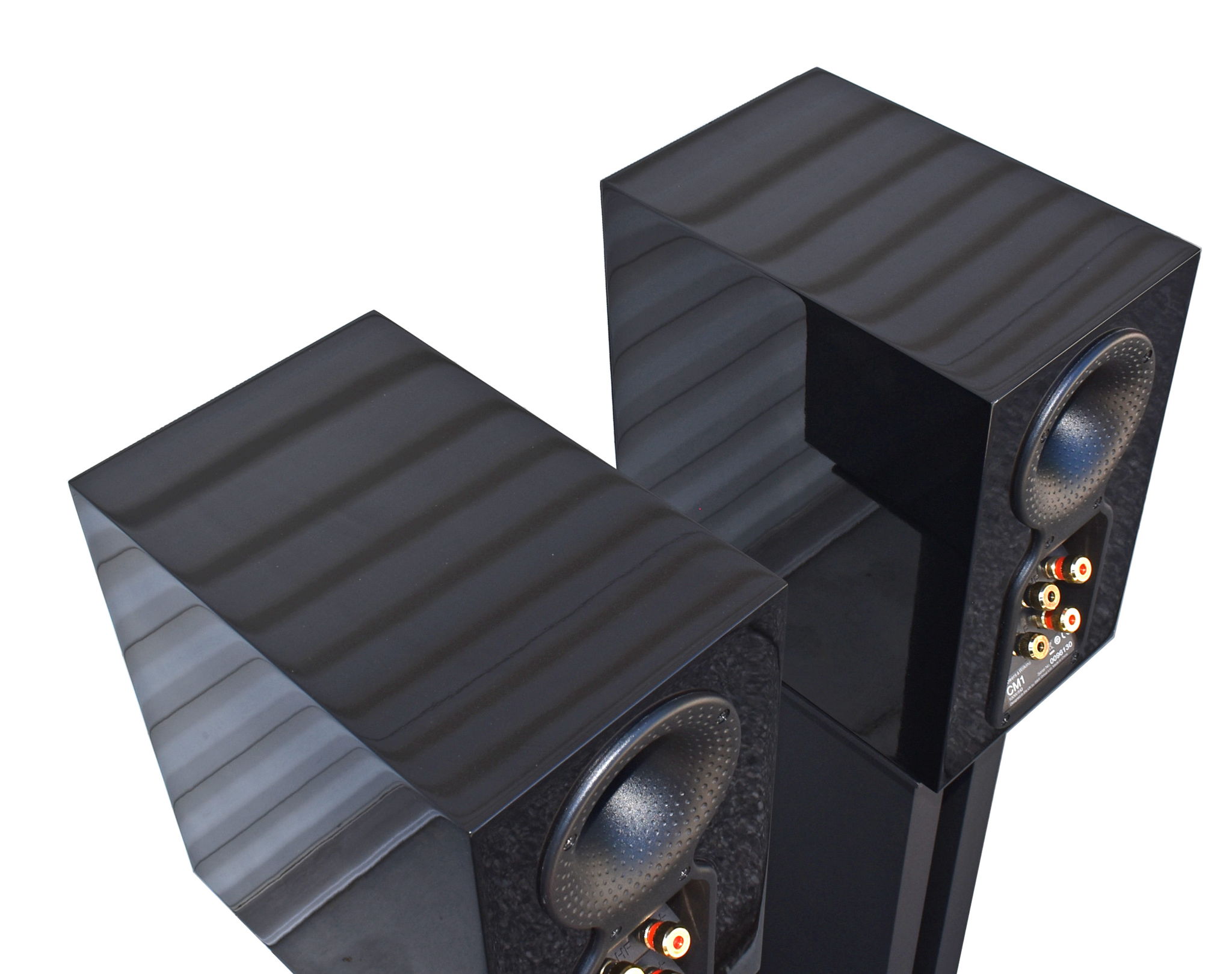 (2) B&W (Bowers & Wilkins) CM 1 2-Way Bookshelf Stereo ... 7