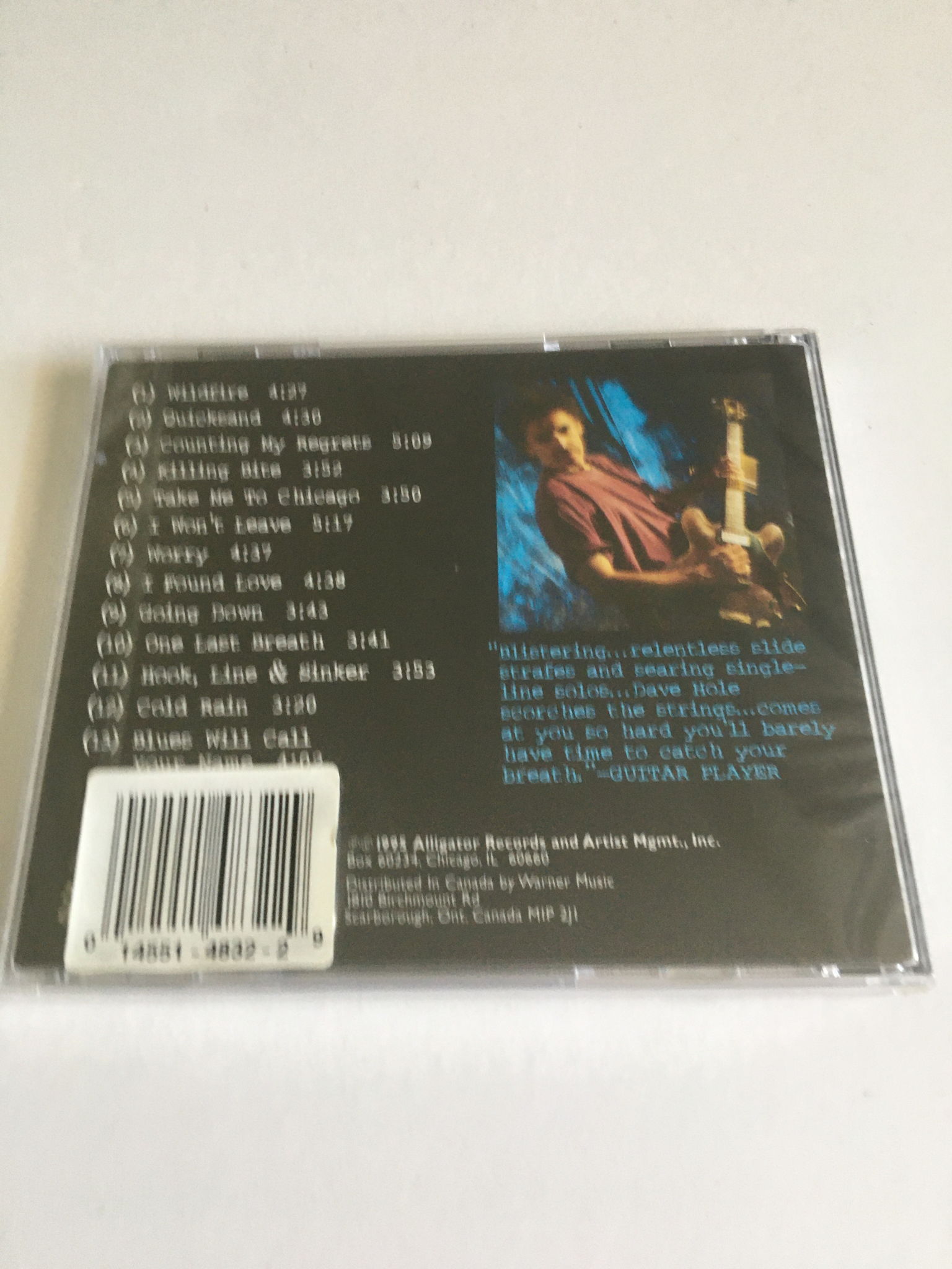 Sealed cd David Hole Steel on Steel  Blues guitar 2