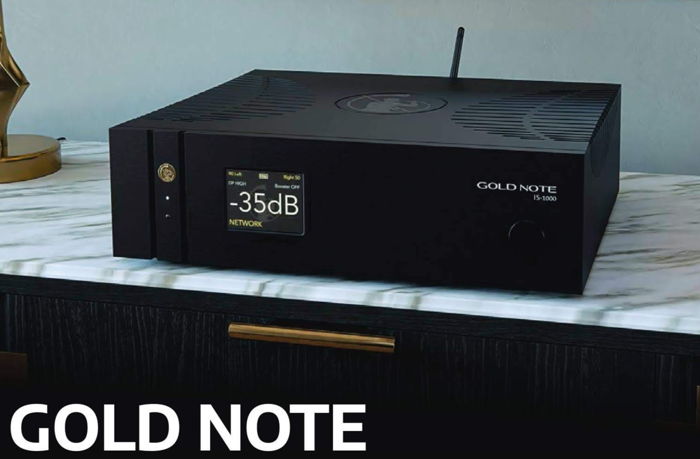 Gold Note IS-1000 Deluxe Int. Amp - Mono & Stereo/Tone ...
