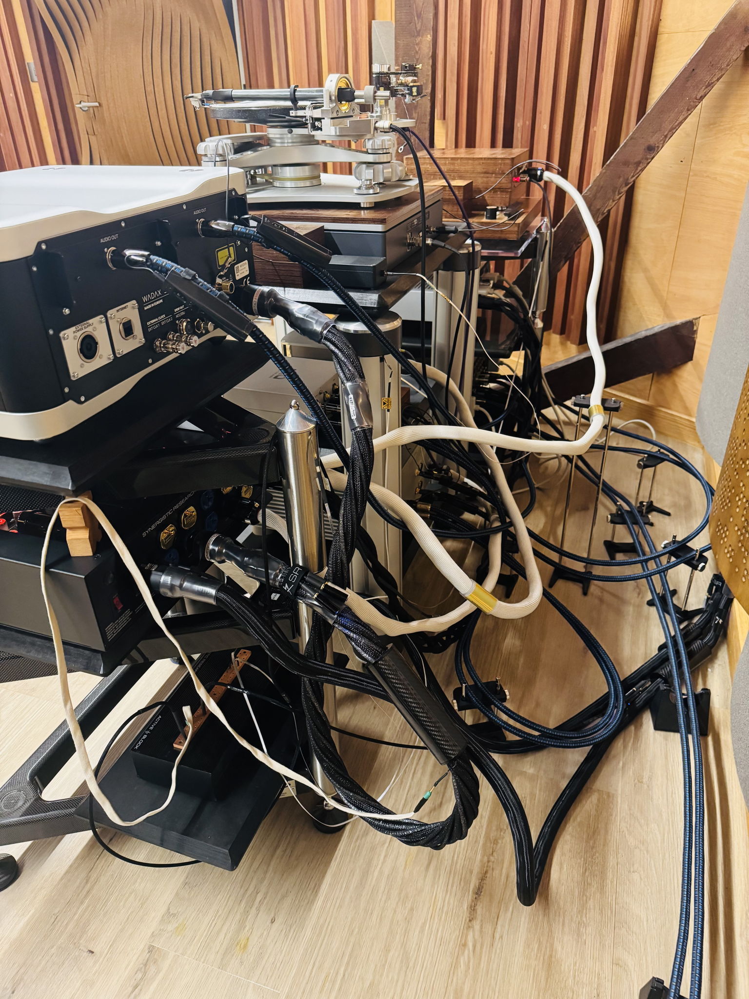 Newly simplified cabling (without the 5 box DCS stack!)