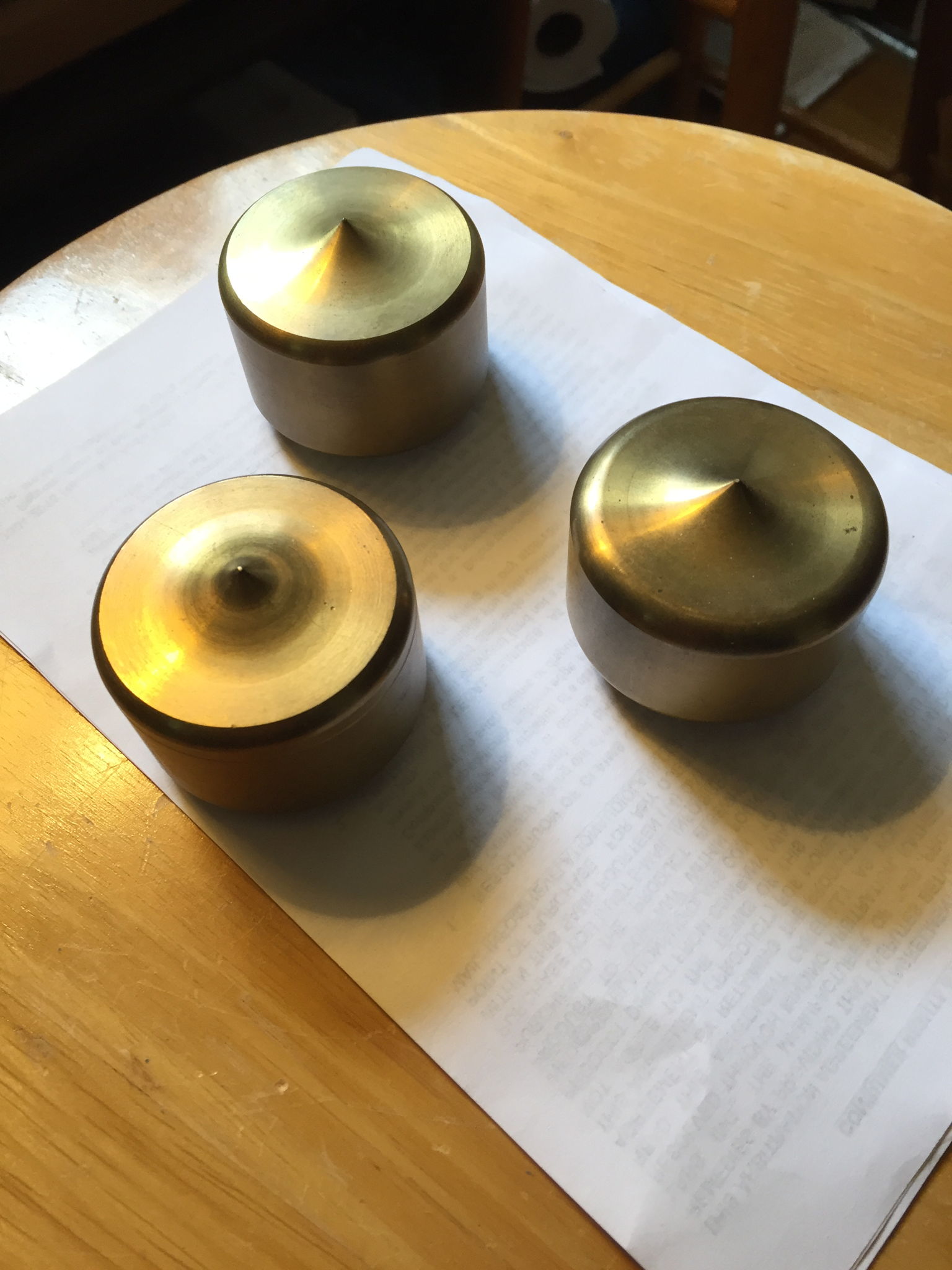 Mapleshade Low Brass TriplePoints Set of 3 3
