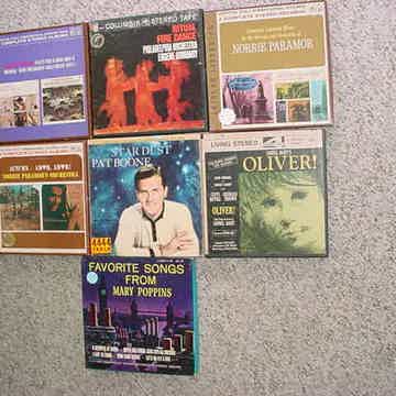 Reel to Reel tape lot of 7