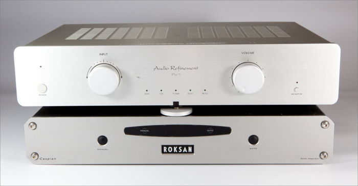 Audio Refinenent Pre-5 / Roksan Caspian Pwr Amp