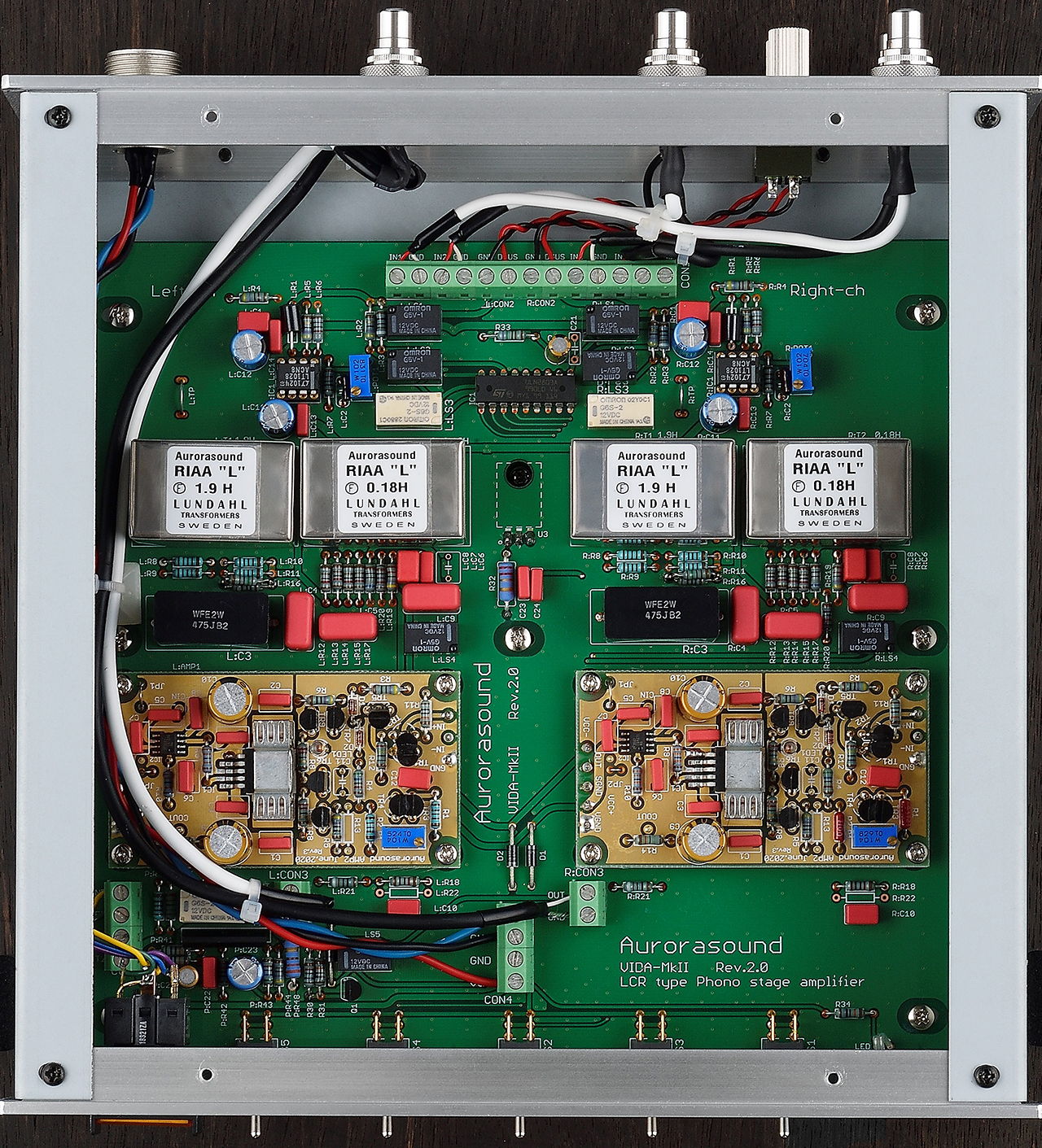 Aurorasound VIDA Mk.II - LCR phono stage - demo unit in good condition