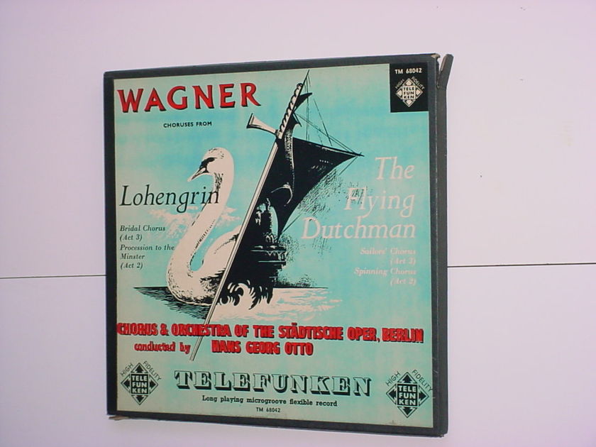 Classical 10 inch lp record Wagner choruses from Lohengrin Flying Dutchman OTTO