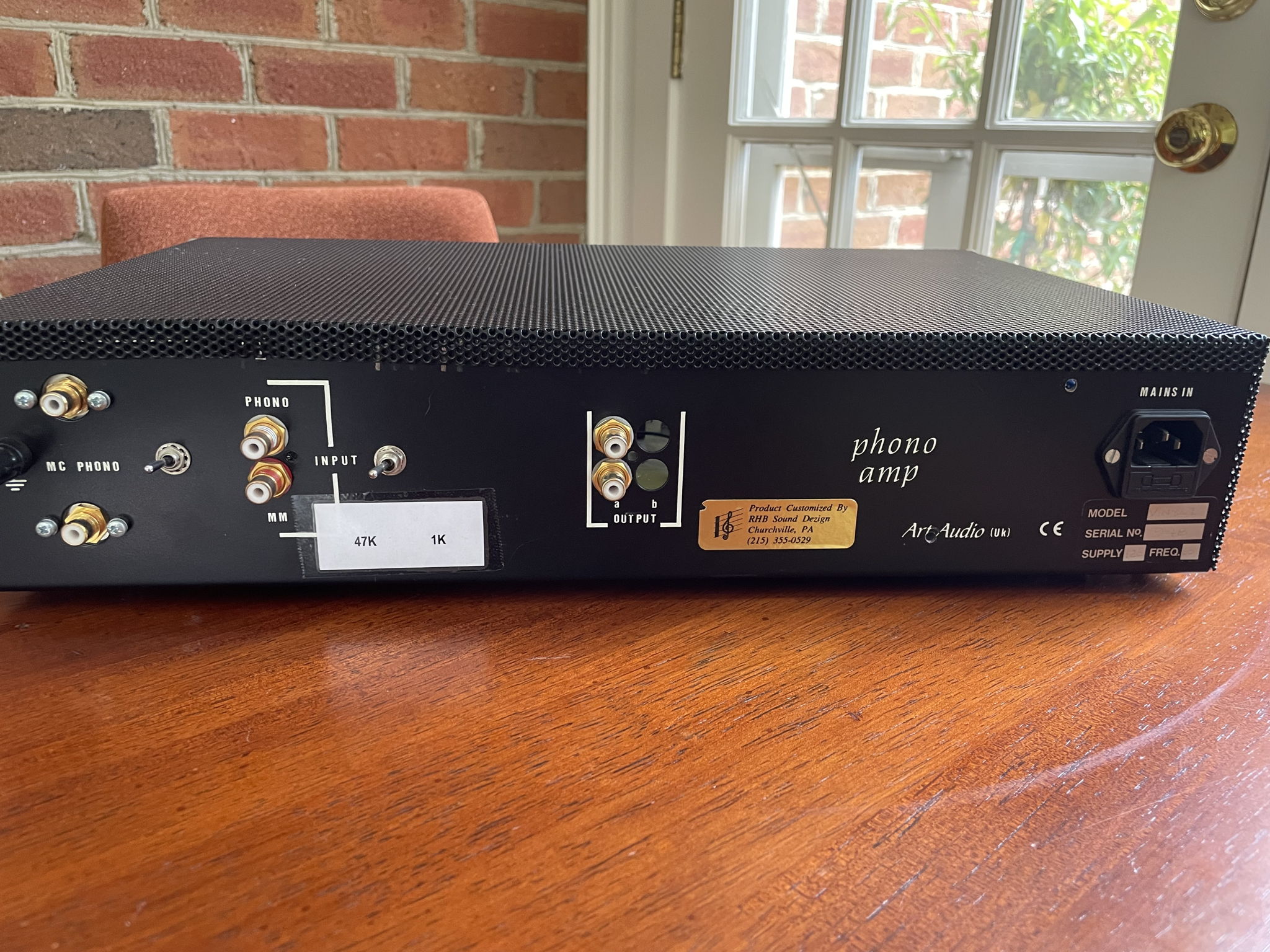 Art Audio / Backert Labs  mod MM/MC Phono Stage 5