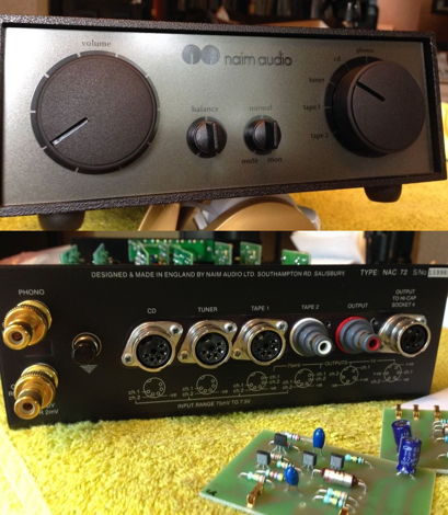 Naim Audio NAC-72S & Hicap - Olive  - Amazing - LOWERED...
