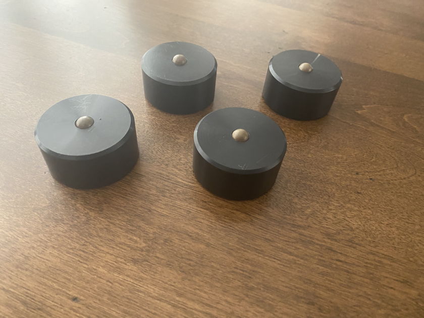 Eden Sound TerraStone roller bearing footers - high temp ceramic bearing - set of 4