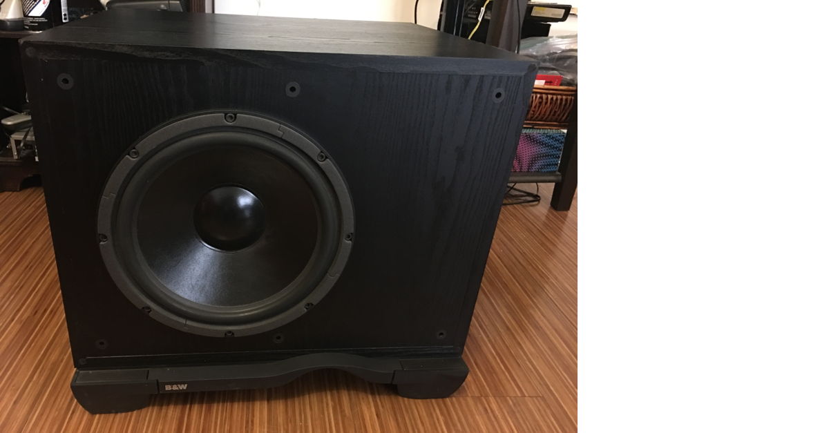 B&w asw shop 2000 subwoofer