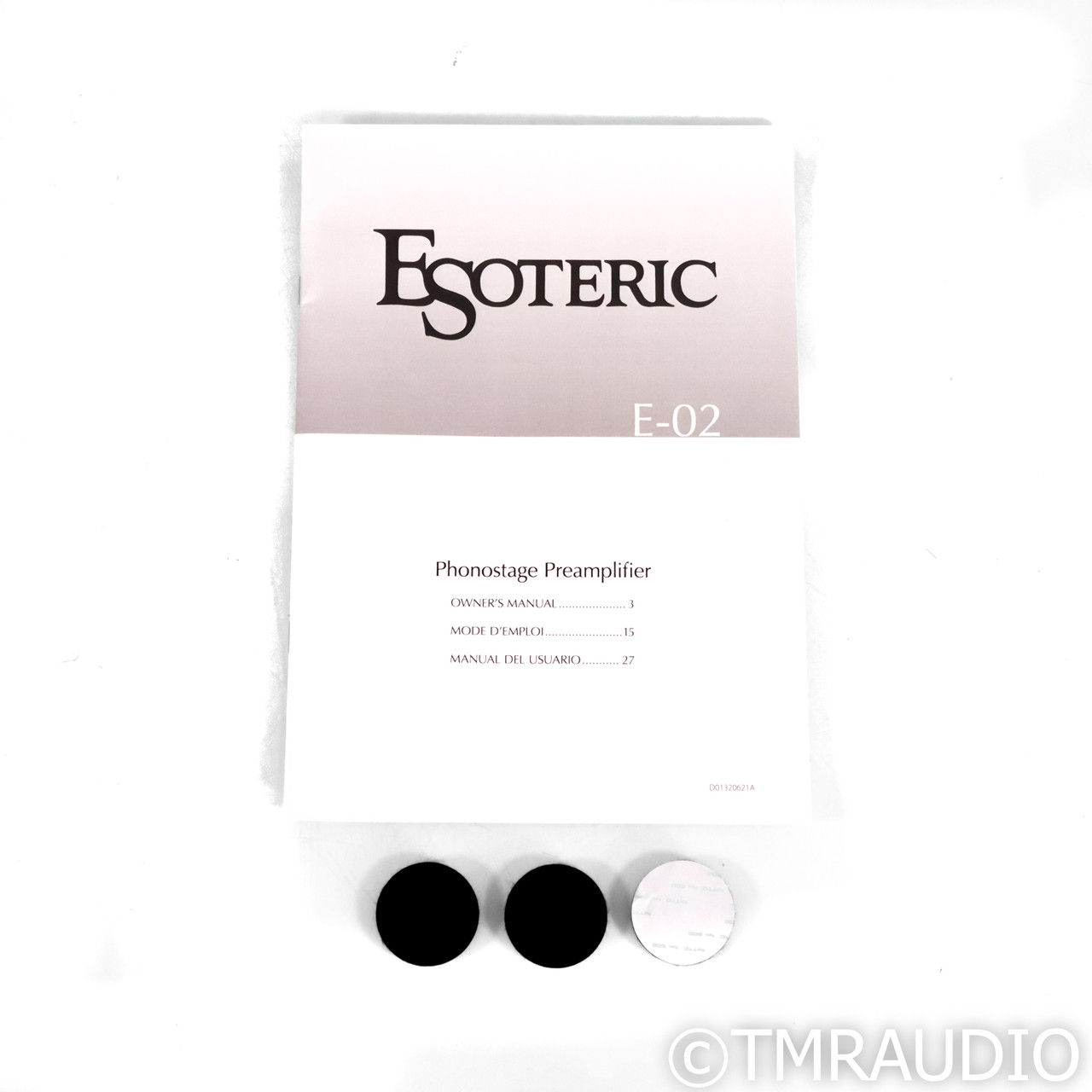 Esoteric Audio E-02 MM & MC Phono Preamplifier; E02 (64... 6