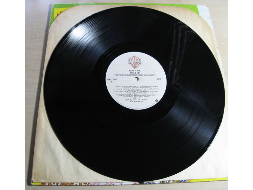 The B-52's - Party Mix!  - 1981 Warner Bros. Records MINI 3596