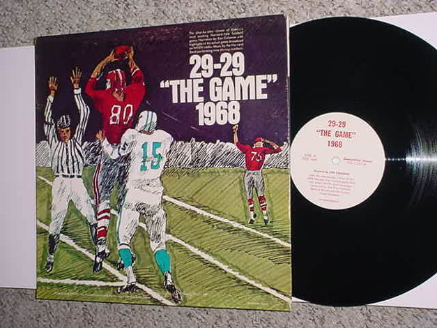 LP RECORD 29-29 The game 1968 - Harvard Yale  the Harva...
