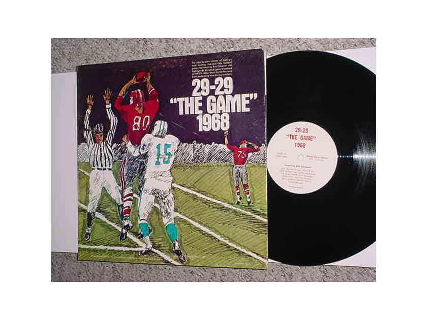 LP RECORD 29-29 The game 1968 - Harvard Yale  the Harvard band
