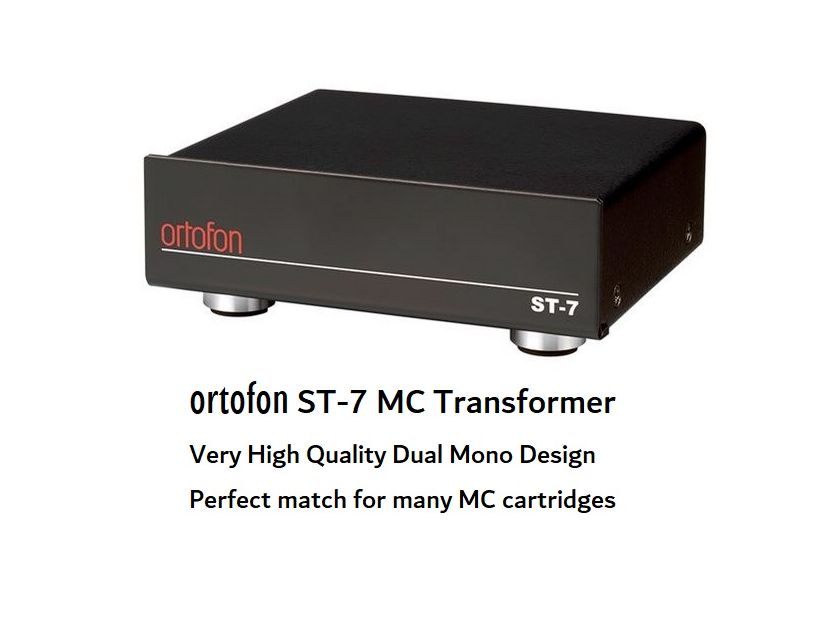 ortofon ST-7 MC Step Up Transformer SUT Made In Japan MSRP €899