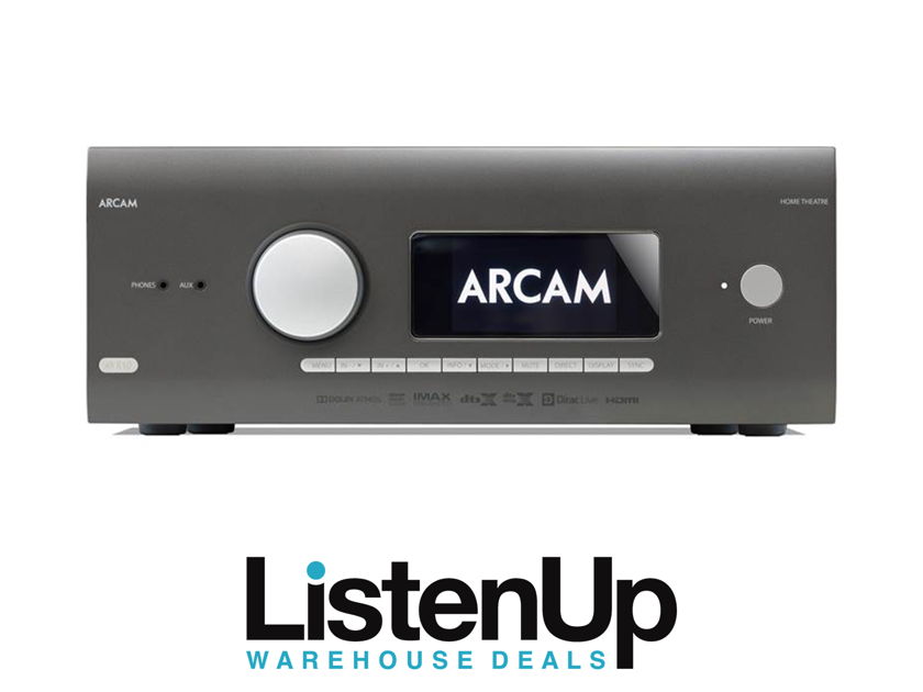 Arcam AVR10 - 7.2-channel home theater receiver with Bluetooth® and Apple AirPlay® 2