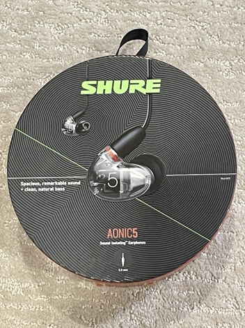 Shure Aonic5 Sound Isolating In-Ear Headphones