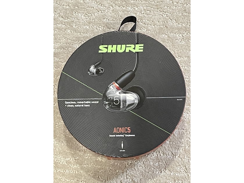 Shure Aonic5 Sound Isolating In-Ear Headphones