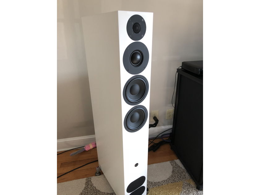 PMC Fact 12 Speakers - White Silk - Mint