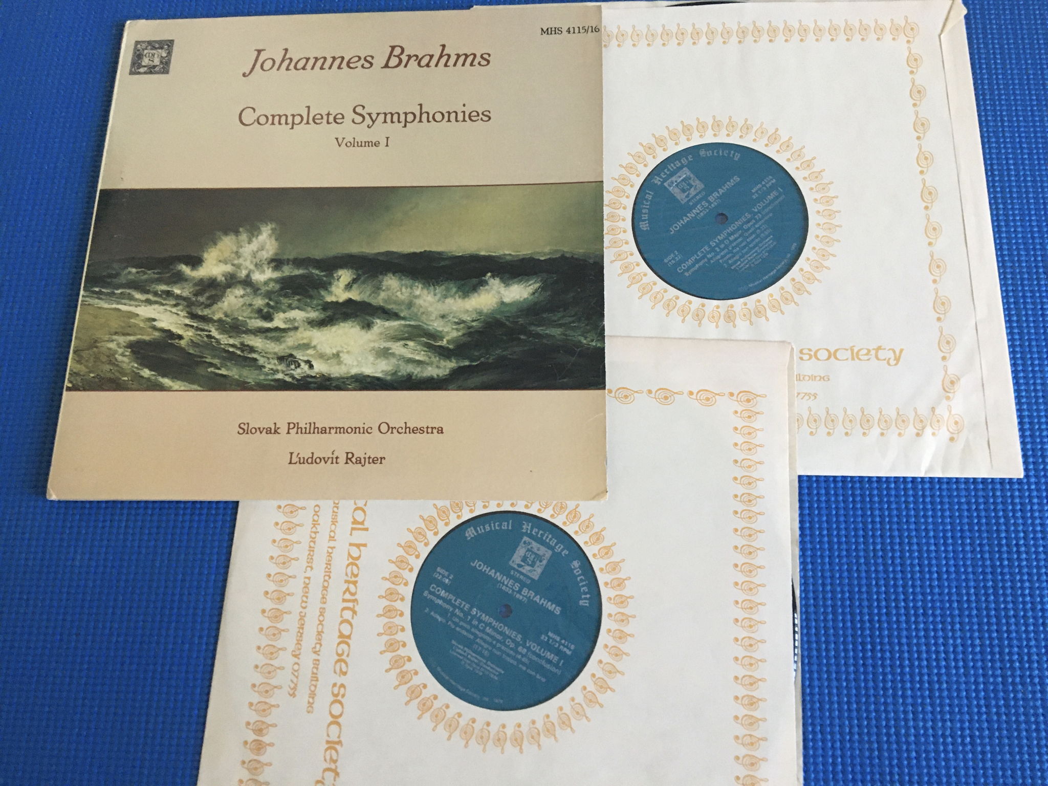 MHS Musical Heritage Society Johannes Brahms  Complete ... 4