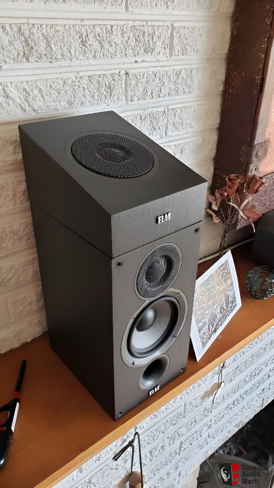 ELAC Debut A4.2 Atmos Module Speaker in Black Finish 4