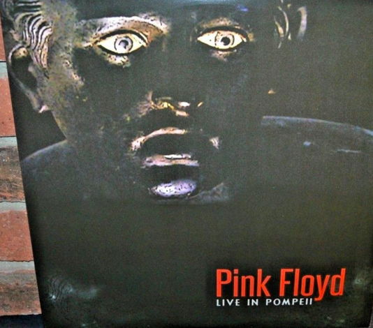 Pink Floyd Live in Pompeii - 2LP Set on Red Opaque Viny...