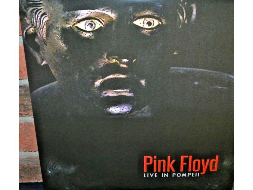Pink Floyd Live in Pompeii - 2LP Set on Red Opaque Vinyl - Unofficial Release