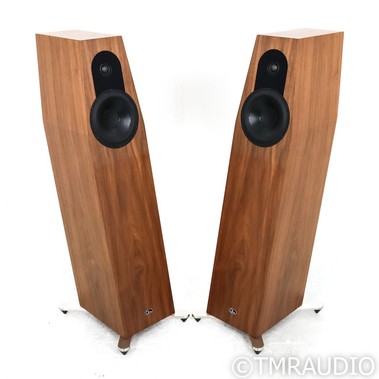 Qln Prestige Three Floorstanding Speakers; Walnut Pair ...