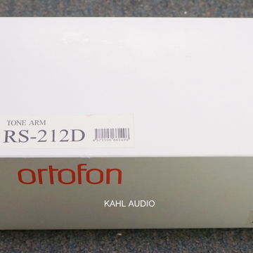 Ortofon RS-212D 9" tonearm. Highly rated. NEW. $3,600 MSRP