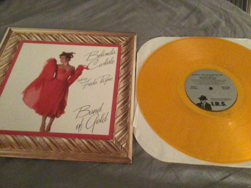 Belinda Carlisle Featuring Freda Payne Yellow Vinyl Band Of Gold