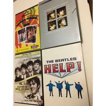 The Beatles lot of 4 DVD magical mystery tour Help A ha...