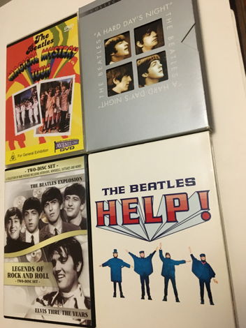 The Beatles lot of 4 DVD magical mystery tour Help A ha...