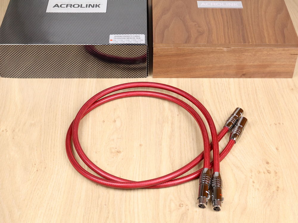 Acrolink 7N-DA2100 Mexcel highend audio interconnects X...