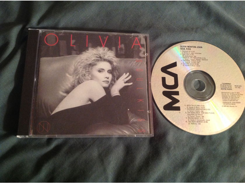 Olivia Newton-John Soul Kiss MCA Records Japan Pressed Compact Disc