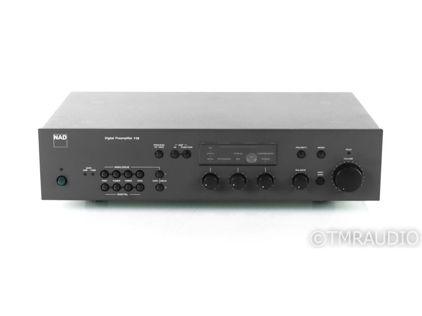 NAD 118 Vintage Digital Stereo Preamplifier; ADC/DAC; DSP; Remote (22917)