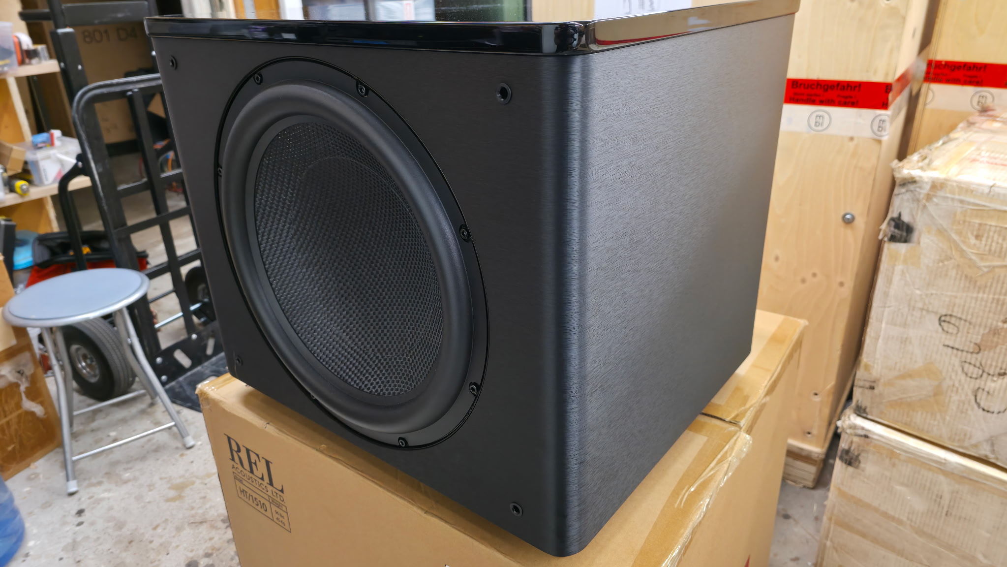 REL Acoustics HT/1510 Subwoofer 15 Inch in Black EXCELLENT 3