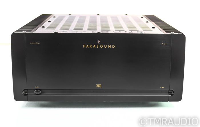 Parasound A21 Stereo Power Amplifier; A-21; Black (30496)